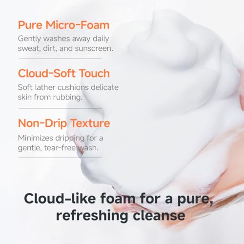 Kids & Teens Gentle Foaming Face Wash - 2.71 fl oz, Sensitive Skin Friendly