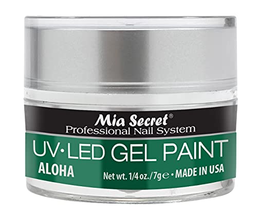 Mia Secret Professional UV/LED Gel Paint - Aloha, 7g Salon Quality Nail Art