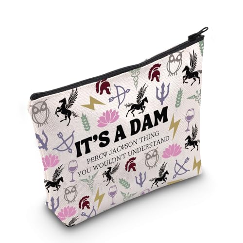 Camp Blood Makeup Bag It's a DAM - Waterproof Zipper Pouch
