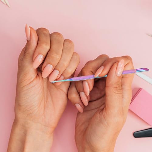 Stainless Steel Dual Ended Cuticle Remover Tool - 2 Pcs