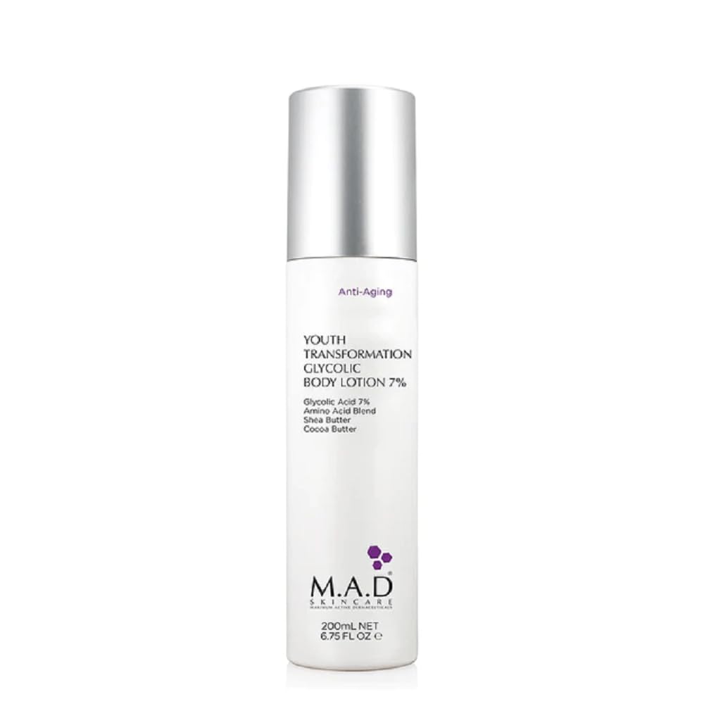 M.A.D Skincare Youth Transformation Glycolic Body Lotion 7% 200 ml.
