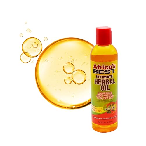 Africa's Best Herbal Hair & Body Oil - 8oz Moisturizing Treatment