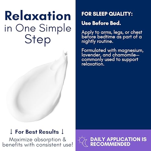 Brookethorne Naturals Nighttime Magnesium Sleep Lotion - Lavender & Chamomile