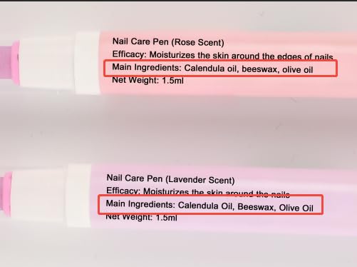 Cuticle Oil Pen Set - 2-in-1 Moisturizer & Ceramic Pusher | Portable Nail Care Tool, Mixed Colors