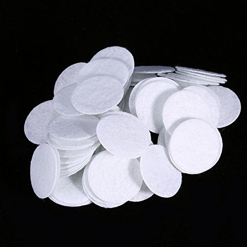 YUYTE 10mm Cotton Filter Pads for Blackhead Removal & Dermabrasion (100pcs)
