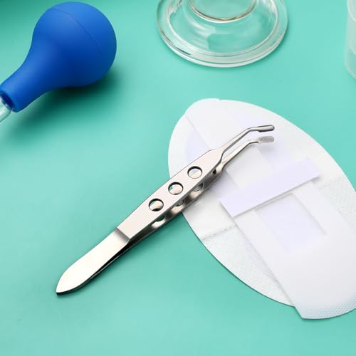 Stainless Steel Eyelid Massage Tweezers for Dry Eye & Meibomian Gland Expression