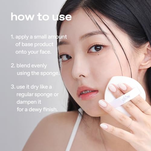 Glow Cloud Makeup Sponge - Rubycell Teardrop Puff Set (3 Pack)