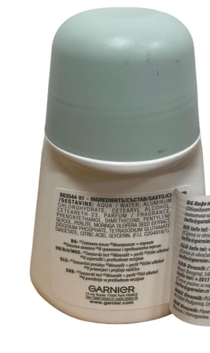 Garnier Mineral Roll-On Antiperspirant Deodorant 48H Floral Fresh 50mL