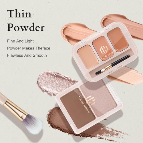 Color Nymph All-in-One Makeup Set for Beginners with Travel Bag