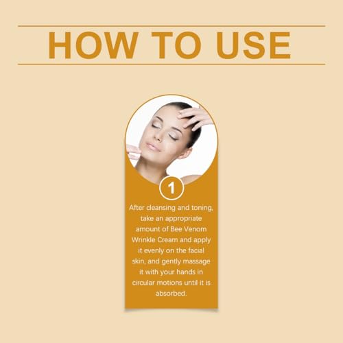 MULPG 3-Pack Bee Venom Wrinkle Removal Cream - Firming, Hydrating 20g