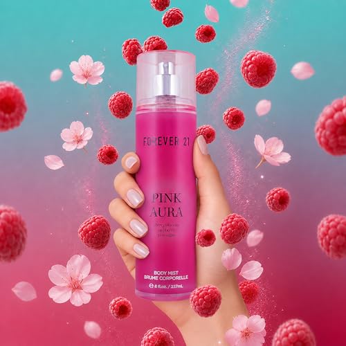 Forever 21 Pink Aura Body Mist - Flirty Floral Fragrance, 8 fl oz