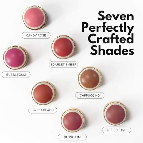 Milky Moon London Stellar Cheeks Cream Blush - Candy Rose, 3-in-1 Formula for Cheeks, Lips & Eyes