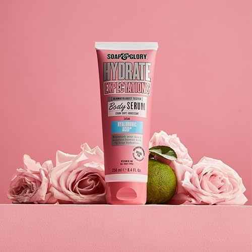 Soap & Glory Hydrate Expectations Body Serum - 8.4 oz, Vegan Hydrating Oil