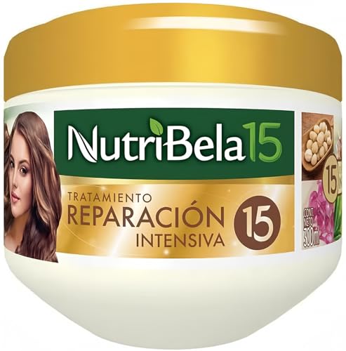 Nutribela 15 Intensive Repair Treatment - 15 Ingredients, 10.1oz