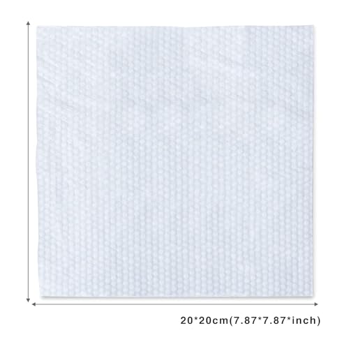 MSOEUESO Disposable Cotton Facial Wipes 100 Count Sensitive Skin Face Towels