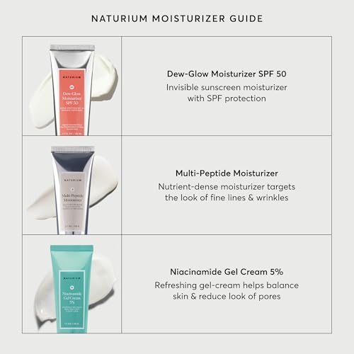 Naturium Niacinamide Gel Cream 5% - 1.7 oz Face Moisturizer for Dewy Skin, Vegan & Cruelty-Free