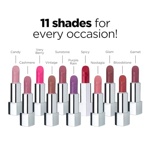 Klasme Matte Lipstick - Long-Lasting Hydrating Velvet Finish, Nostalgia