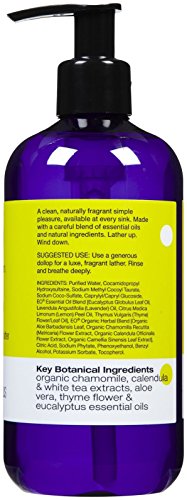 EO Essential Oil Liquid Hand Soap - Lemon & Eucalyptus, 12 oz
