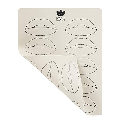 Lip Blushing Practice Skin - Microblading Lip Pads for Training & Pigment Experimentation