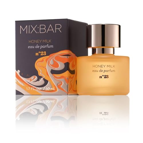 MIX:BAR Honey Milk Eau de Parfum for Women, Sweet Vanilla Fragrance, 1.7oz