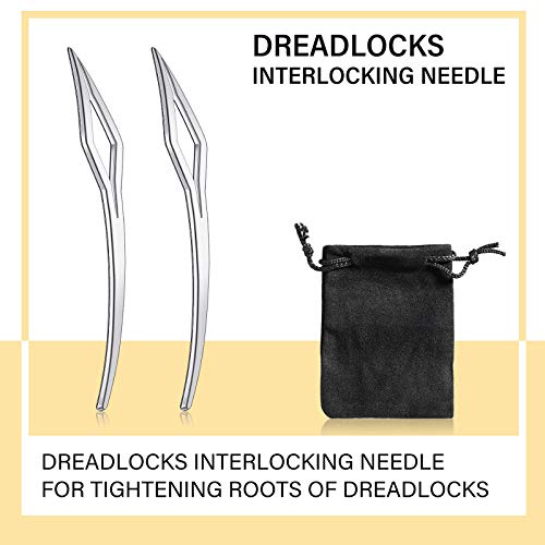 Willbond Locking Tool Set for Dreadlocks & Braiding Hair - 2 Pieces
