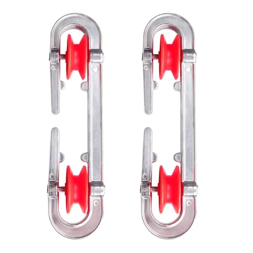 AACGIN Heavy-Duty Clothesline Spreader Pulley Kit - 2 Pack