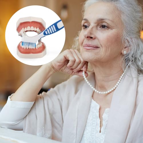 Denture Cleaning Brush Set - 4PCS Soft Bristle Toothbrushes