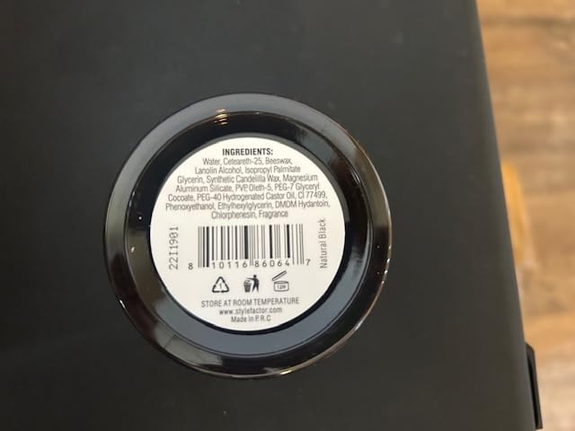 Style Factor Edge Booster HIDEOUT Pomade 3.38 Oz - Darkest Brown