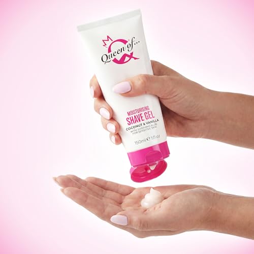 Queen of Ooh La La Moisturising Shave Gel 5.07 fl oz for Sensitive Skin