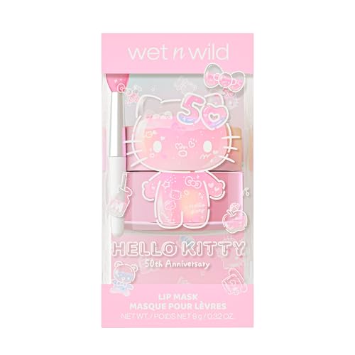Hello Kitty Lip Mask with Spatula - Nourishing Vitamin E & Shea Butter