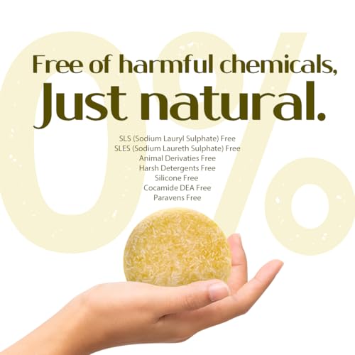 H2PRO Black Castor Oil Moisturizing Shampoo Bar - Natural Hair Care