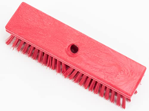SPARTA 10-Inch Deck Scrub Brush Head - Durable Cleaning Tool