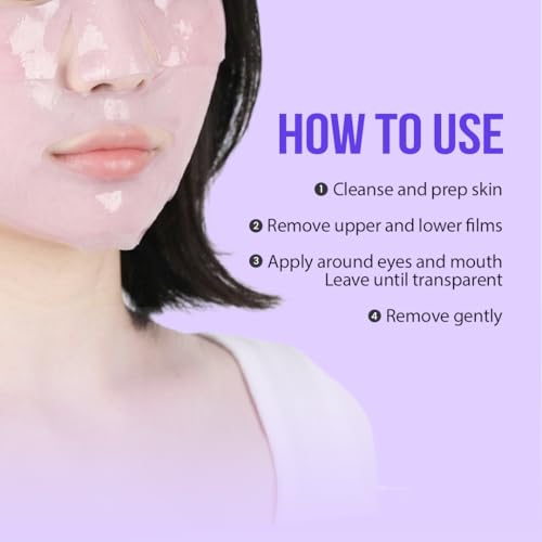 Retinol Gel Mask for Radiant Skin - Overnight Hydrogel Treatment | 30g x 4