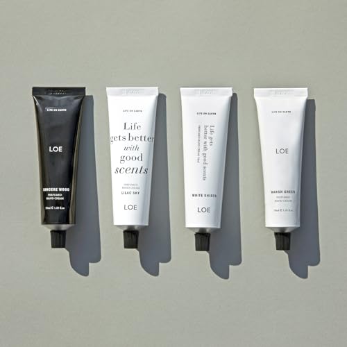 LOE Life On Earth White Shirts Hand Cream - 50ml Vegan Linen Floral