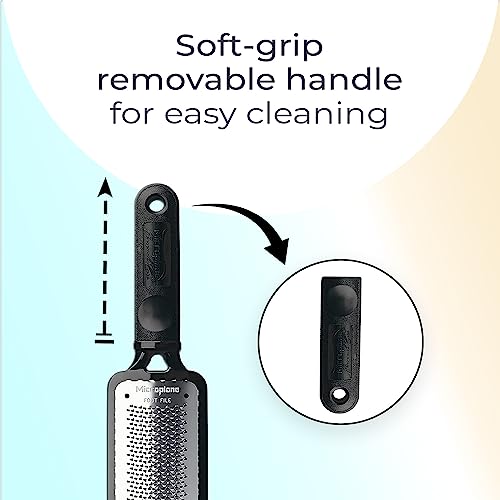 Microplane Colossal Foot File - Stainless Steel Callus Remover