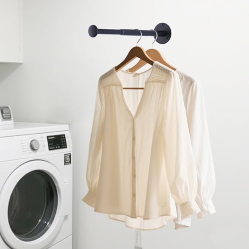 2-Pack Retractable Hanger Holder for Space-Saving Laundry Storage