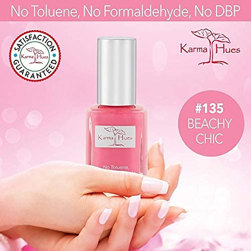 Karma Organic Beachy Chic Nail Polish - Non-Toxic, Vegan & Cruelty-Free