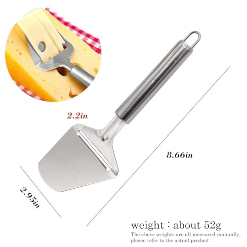 Stainless Steel Handheld Cheese Slicer for Hard Cheese