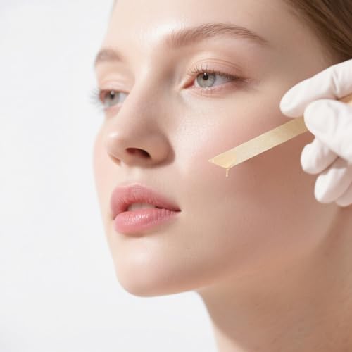 1000Pcs Wooden Wax Sticks for Hair Removal - Precise Applicators, Small Popsicle Style, Natural Birch, for Body & Face