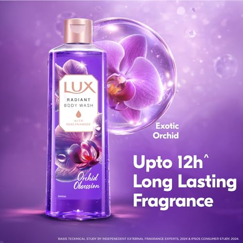 LUX Black Orchid Shower Gel with Juniper Oil - 245ml