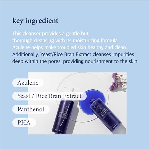 LICORNE Azulene Derma Cleansing Face Wash with Centella Asiatica