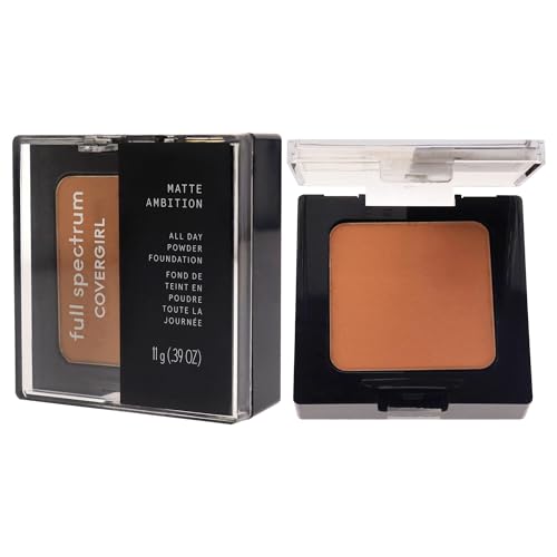 COVERGIRL Matte Ambition All Day Powder Foundation, Deep Neutral 1, 0.39 Ounce (Pack of 2)