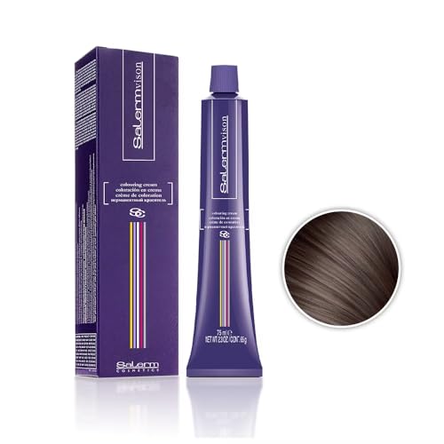 Salermvision Hair Coloring Cream #5 Light Brown - 75ml