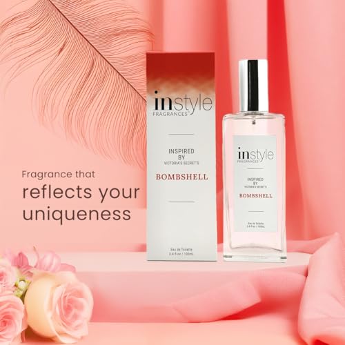 Instyle Fragrances Women's Eau de Toilette - Vegan & Paraben-Free, 3.4 fl. oz.