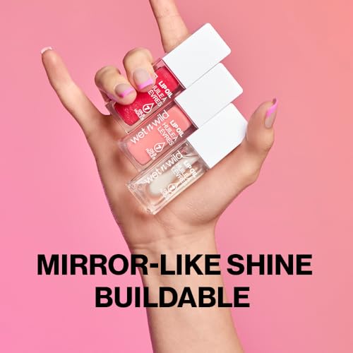 wet n wild Lip Oil - Dress Code, Lightweight Hydrating Tinted Oil (Pack of 2)