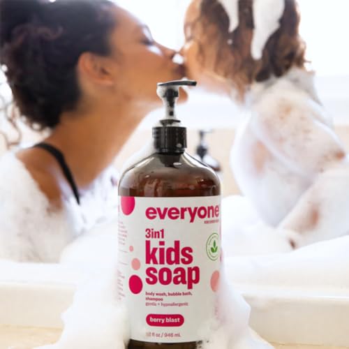 Everyone Berry Blast Kids Soap - 3 in 1, 32 oz