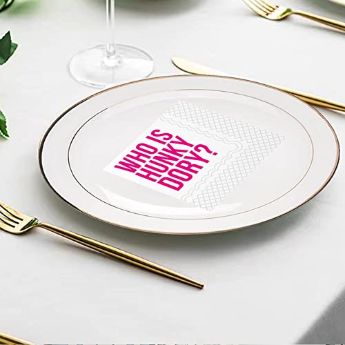 Who Is Hunky Dory Cocktail Napkins - 50 Pack for Parties