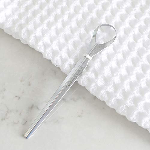 Stainless Steel Tongue Cleaner - Dishwasher Safe, Reduce Bad Breath & Improve Taste