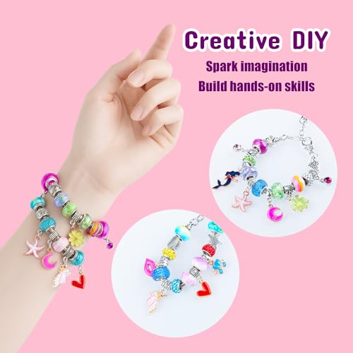 DIY Jewelry Making Kit for Charm Bracelets and Necklaces