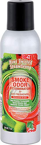 Smoke Odor Exterminator Air Freshener Spray - Kiwi Twisted Strawberry, 7 oz